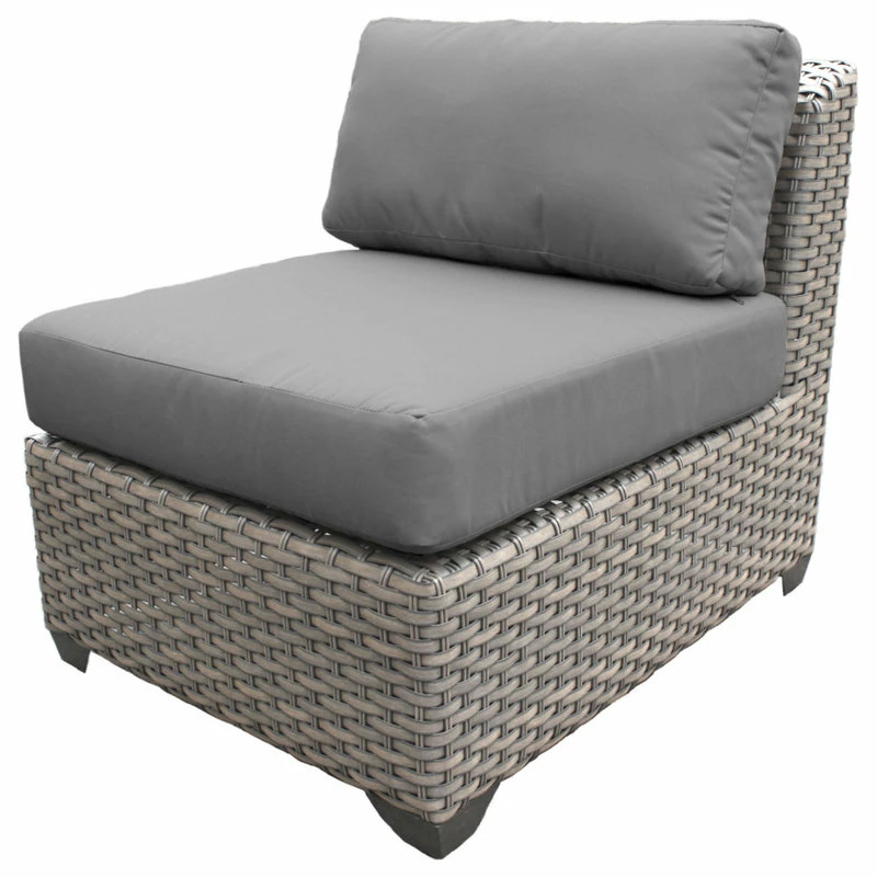 Best Pirce โจ TKClassics Florence 7-Piece Outdoor Wicker Patio Furniture Set, White ๐ - Image 7