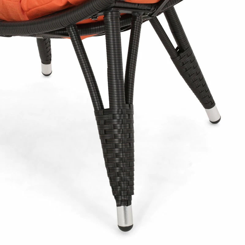 Hot Sale ๐งจ GDFStudio Michelle Outdoor Wicker Teardrop Chair With Cushion ๐ - Image 5