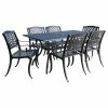 Brand new 🎁 GDFStudio GDF Studio Marietta Outdoor 7-Piece Cast Aluminum Black Sand Dining Set 🧨