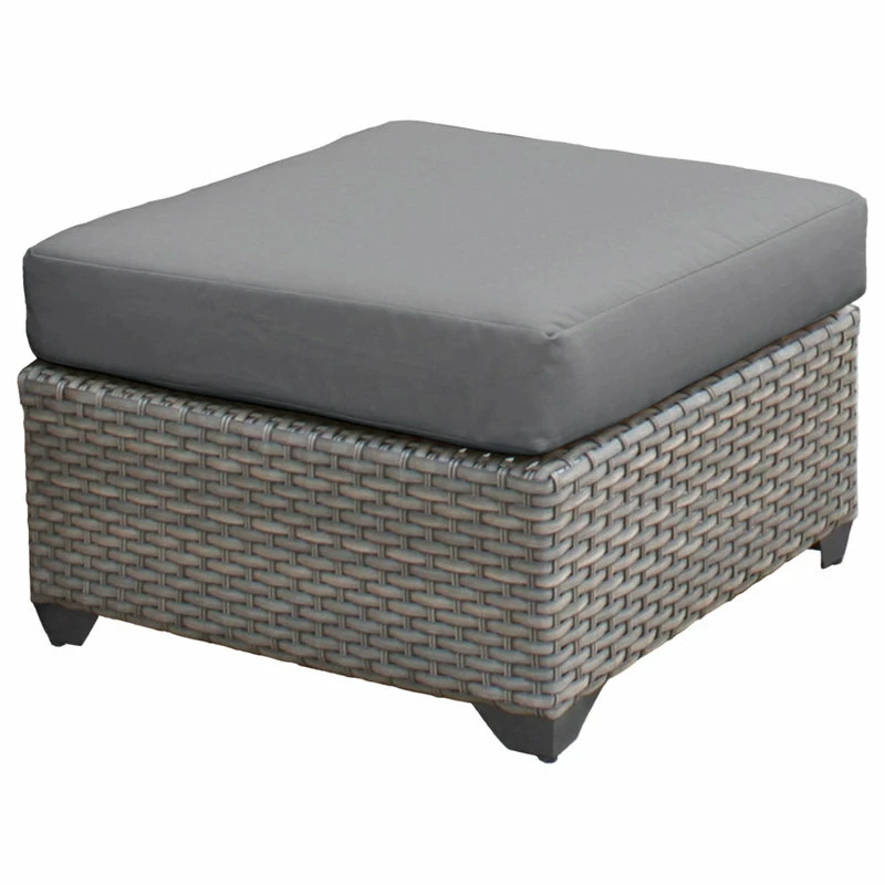 Best Pirce โจ TKClassics Florence 7-Piece Outdoor Wicker Patio Furniture Set, White ๐ - Image 4