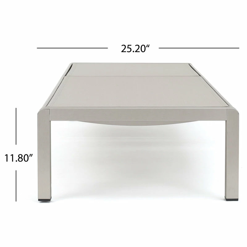 Best deal 🧨 GDFStudio Coral Bay Outdoor Mesh Chaise Lounge, Set Of 4 ⭐ - Image 3