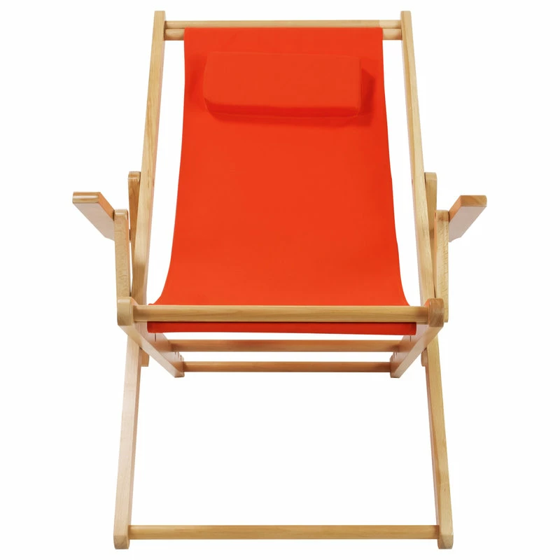 Coupon ๐ฅฐ Casual Home Sling Chair, Orange Canvas ๐คฉ