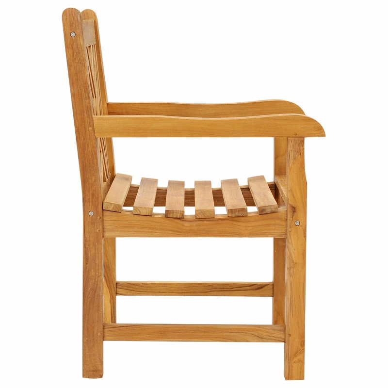 Cheap ✨ Chic Teak Inc. Teak Wood Chippendale Outdoor Patio Arm Chair 👏 - Image 6