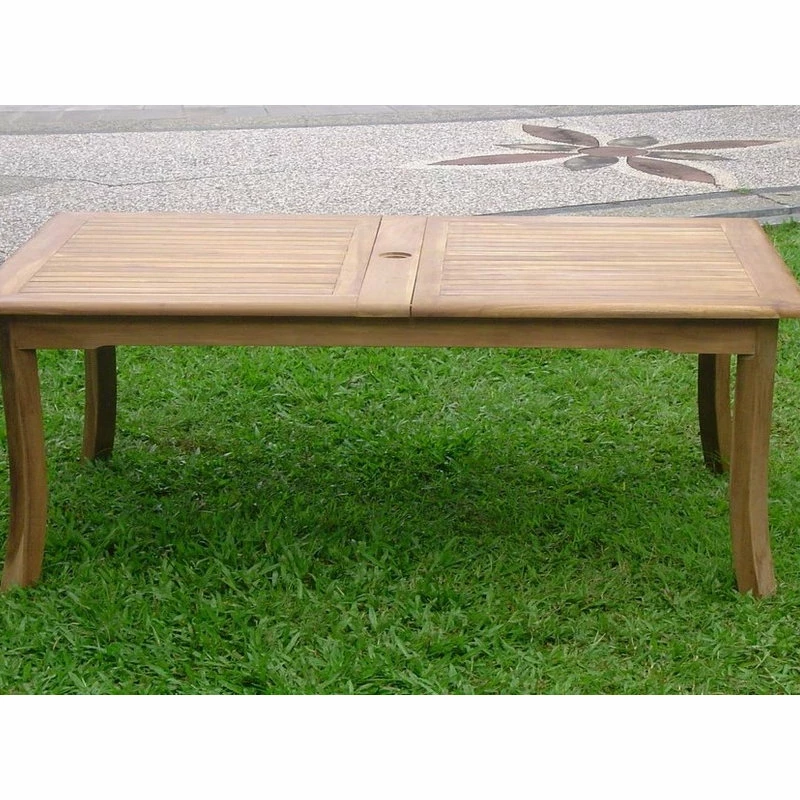 New ๐ฅ Teak Deals 11-Piece Outdoor Teak Dining Set, 117" Rectangle Table, 10 Giva Arm Chairs ๐ - Image 3