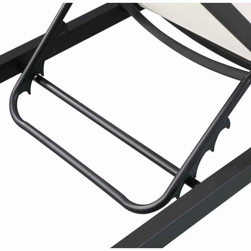 Coupon ๐ Meridian Furniture Nizuc Outdoor Patio Chaise Lounge Chair, Off-White Resilient Mesh Waterproof Fab โค๏ธ - Image 10