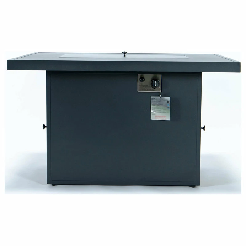 Deals โ LeisureMod Chelsea Outdoor 7-Piece Aluminum Conversation Set With Fire Pit Table, Blue ๐ - Image 6