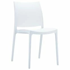 Coupon 🤩 Compamia Maya Dining Chair, Set Of 2, White 🌟
