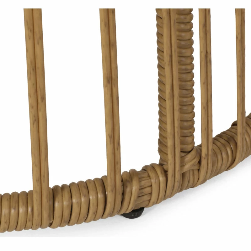 Hot Sale 🌟 GDFStudio Apulia Outdoor Wicker Chair And Side Table Set With Cushion 🤩 - Image 6