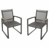 Flash Sale ✔️ GDFStudio Aubrey Outdoor Mesh Dining Chair, Set Of 2, Gray 🤩