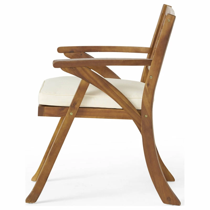 Top 10 ๐ฅฐ GDFStudio Deandra Outdoor 5-Piece Wood Dining With Cushions Set, Teak ๐ - Image 9