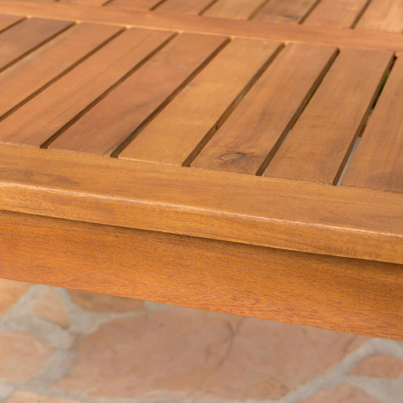 Coupon ๐ GDFStudio GDF Studio Capri Outdoor Teak Fnished Acacia Wood Coffee Table ๐ - Image 5