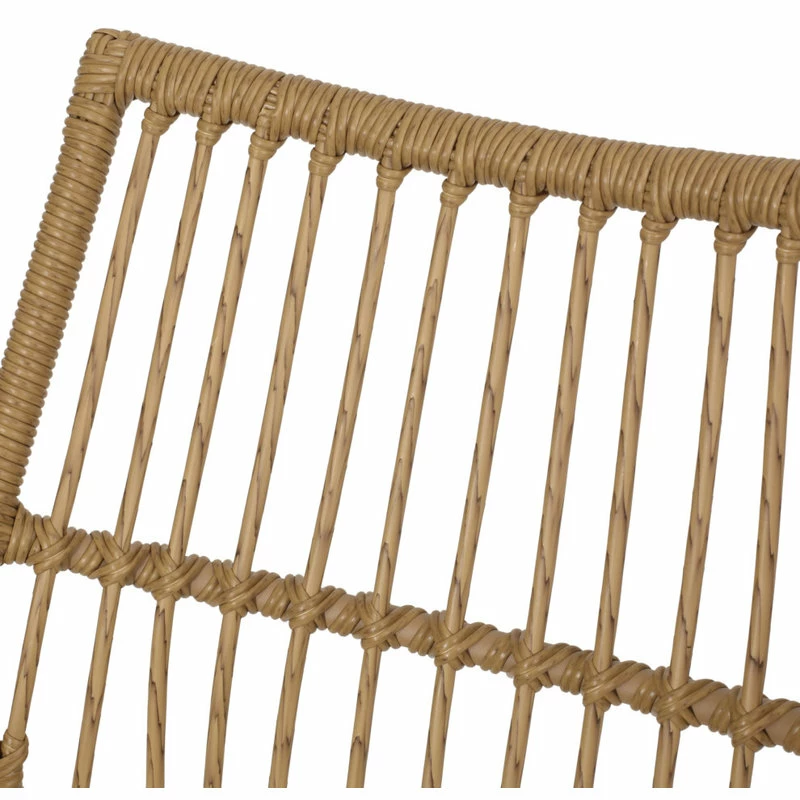 Hot Sale 🌟 GDFStudio Apulia Outdoor Wicker Chair And Side Table Set With Cushion 🤩 - Image 9