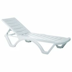 Best reviews of 😍 Compamia Aqua Pool Chaise Lounge, White, Set Of 4 ❤️