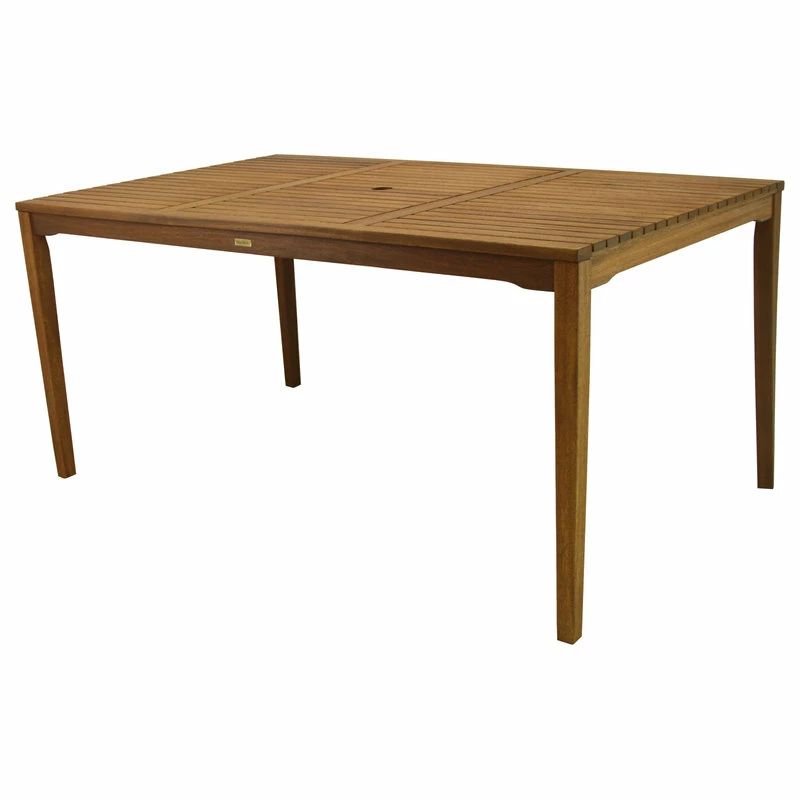 Best reviews of ๐งจ Outdoor Interiors Rectangular Eucalyptus Dining Table ๐