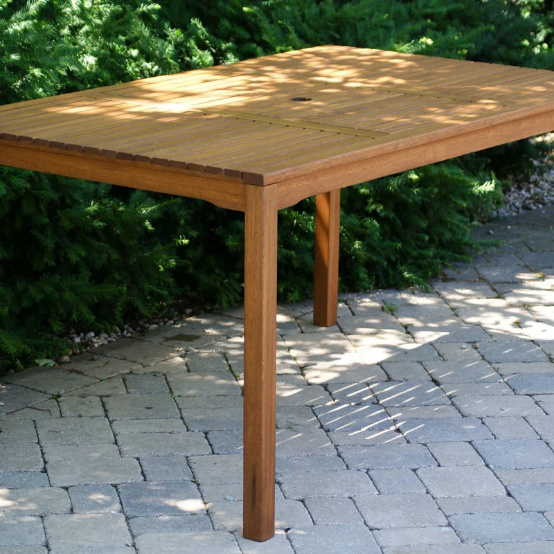 Best reviews of ๐งจ Outdoor Interiors Rectangular Eucalyptus Dining Table ๐ - Image 7