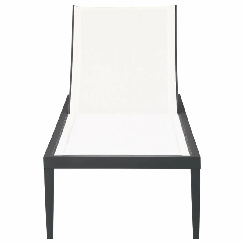 Coupon ๐ Meridian Furniture Nizuc Outdoor Patio Chaise Lounge Chair, Off-White Resilient Mesh Waterproof Fab โค๏ธ - Image 9