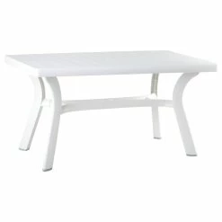 Buy 🥰 Compamia Sunrise Outdoor Dining Table, White ⌛