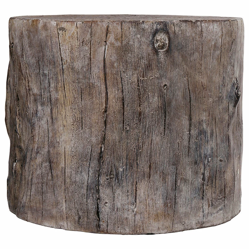 Discount ๐ AB Home Round Small Tree Stump Cement Stool 1412 ๐ฅฐ - Image 3