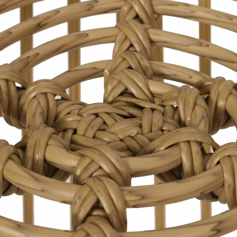 Hot Sale 🌟 GDFStudio Apulia Outdoor Wicker Chair And Side Table Set With Cushion 🤩 - Image 5