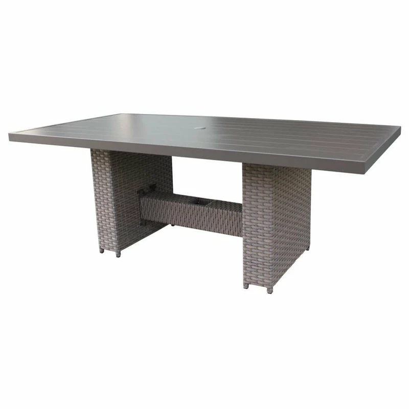 Discount ๐ TKClassics Florence Rectangular Outdoor Patio Dining Table With 6 Armless Chairs ๐ฅฐ - Image 3