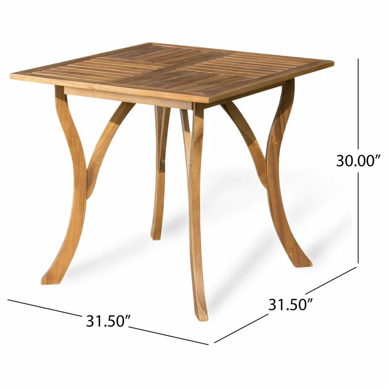 Top 10 ๐ฅฐ GDFStudio Deandra Outdoor 5-Piece Wood Dining With Cushions Set, Teak ๐ - Image 4