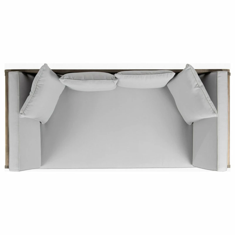 Wholesale ⭐ GDFStudio GDF Studio Othello Outdoor Acacia Wood Daybed With Cushions, Gray/Light Gray 🌟 - Image 6