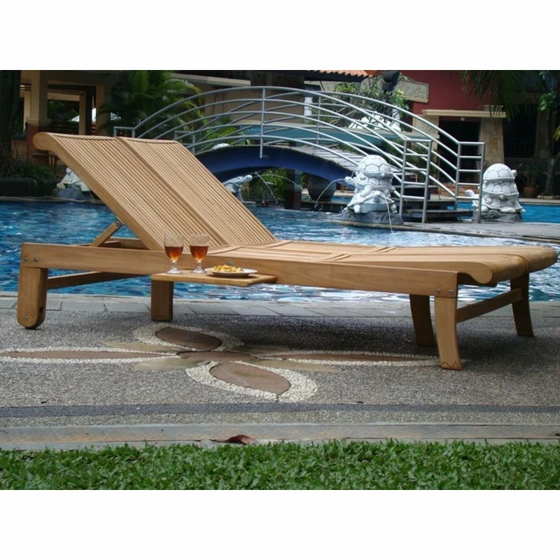 Discount ๐ฅ Teak Deals Teak Outdoor Giva Double Chaise Lounger โญ - Image 2