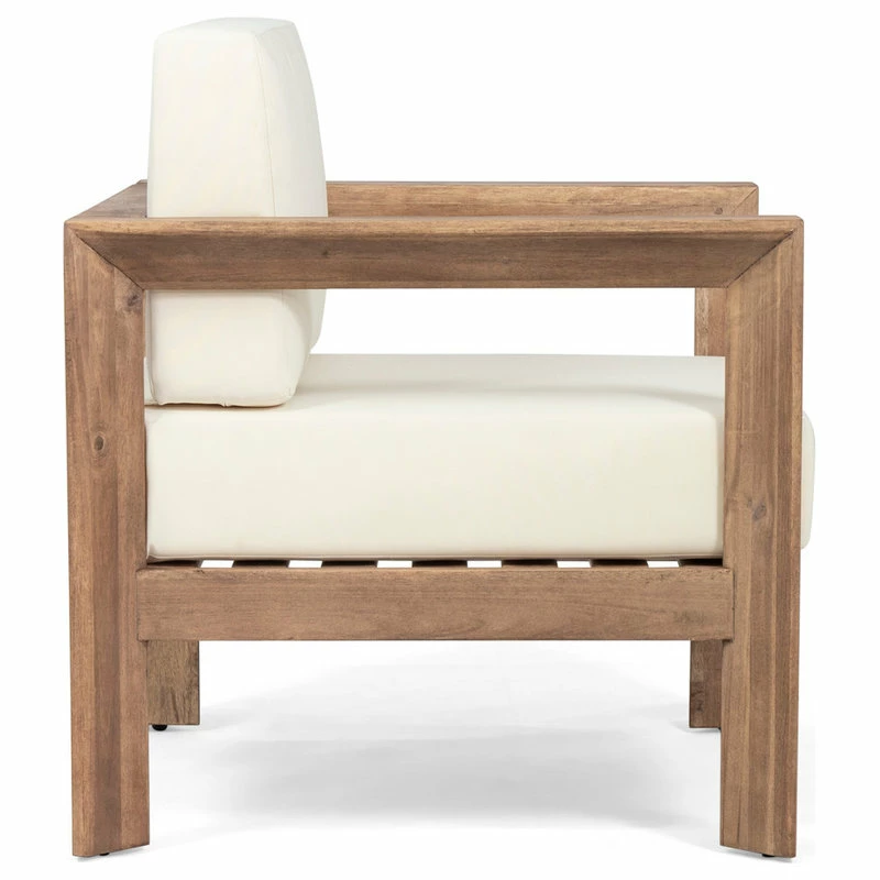 Top 10 โญ GDFStudio Lucia Outdoor Wooden Club Chairs With Cushions, Set Of 2 ๐ - Image 4