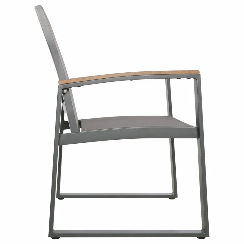 Flash Sale ✔️ GDFStudio Aubrey Outdoor Mesh Dining Chair, Set Of 2, Gray 🤩 - Image 7