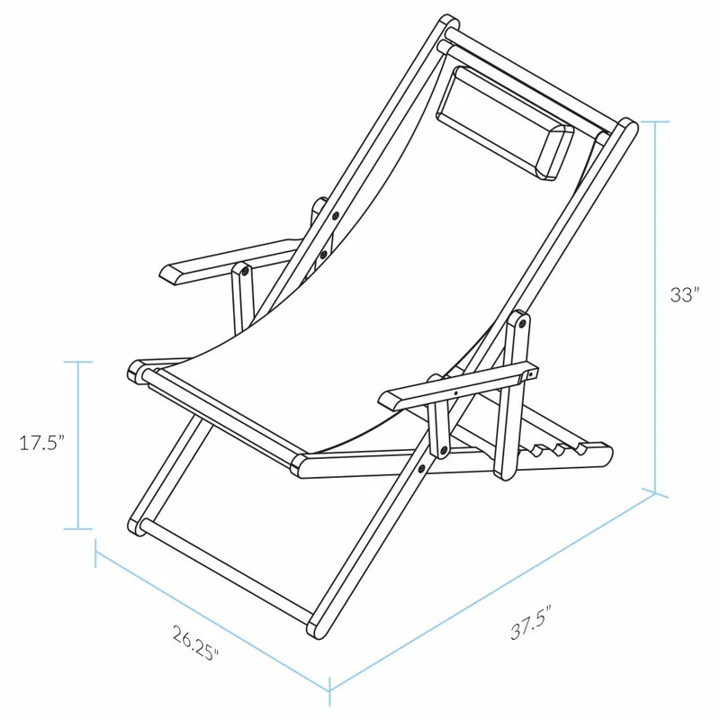 Coupon ๐ฅฐ Casual Home Sling Chair, Orange Canvas ๐คฉ - Image 6
