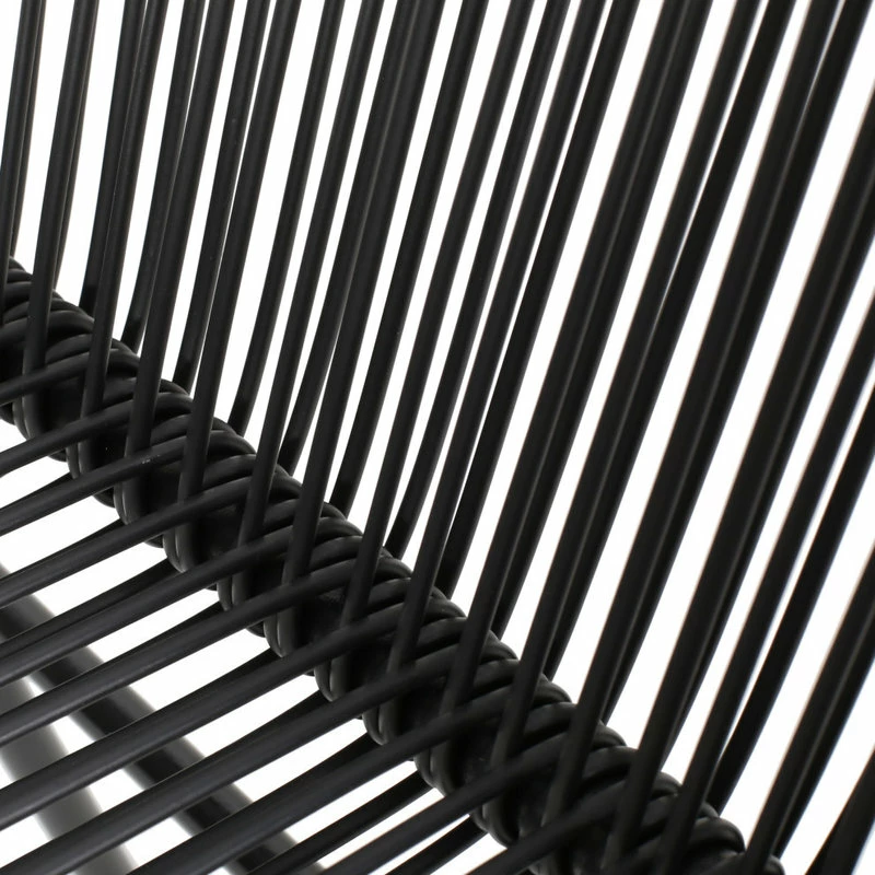 Buy ๐ GDFStudio Alamo Outdoor Modern 2 Seater Faux Rattan Chat Set, Black ๐ - Image 6