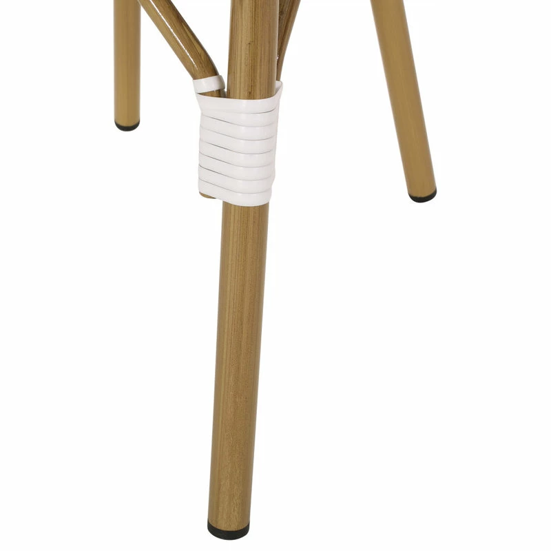 Top 10 🤩 GDFStudio Baylor Outdoor French Bistro Chair, Set Of 2, Black/White/Bamboo Print Finish 👍 - Image 10