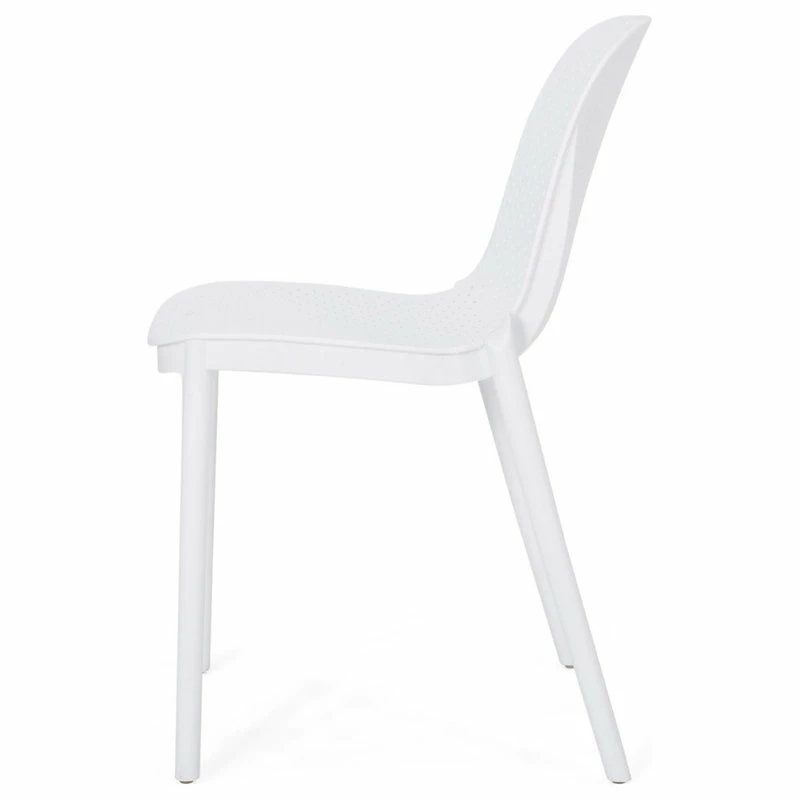 Hot Sale ๐ฅฐ GDFStudio Tafton Outdoor Stacking Dining Chair, Set Of 2, White โ - Image 10