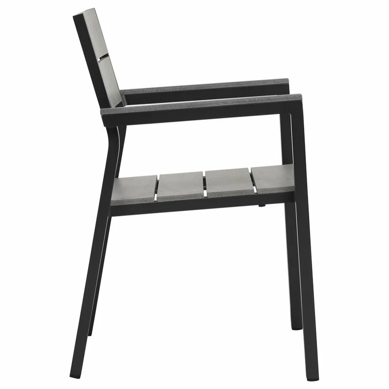 Brand new โ Modway Maine 9-Piece Outdoor Patio Dining Set, Brown Gray ๐ - Image 4