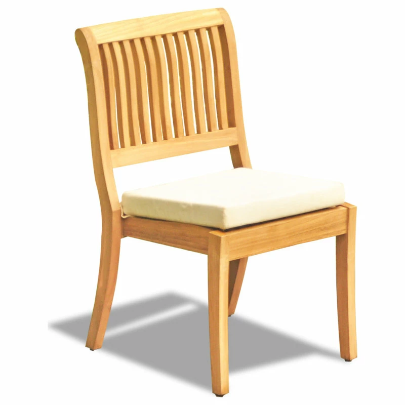 Best reviews of ๐ Teak Deals 13-Piece Outdoor Teak Dining Set, 117" Rectangle Table, 12 Arbor Stacking Chairs ๐ - Image 6