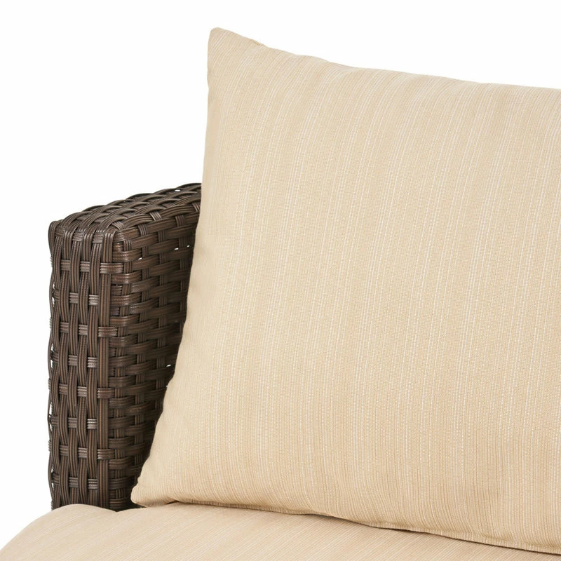 Flash Sale ❤️ GDFStudio Kyoto Outdoor 3-Piece Brown Wicker Chat Set 🧨 - Image 9