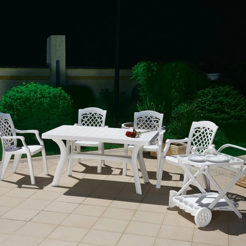 Buy ๐ฅฐ Compamia Sunrise Outdoor Dining Table, White โ - Image 2