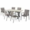Wholesale 🔥 GDFStudio Lewisville Outdoor Modern 6 Seater Dining Set 👍