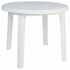 Budget 🤩 Compamia Ronda Outdoor Dining Table, White 👏